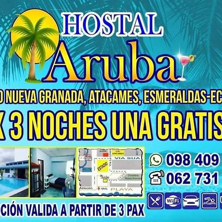 Hostal Aruba Atacames Extérieur photo