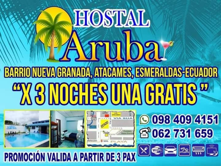 Hostal Aruba Atacames Extérieur photo